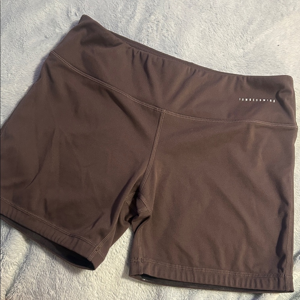 IAMGIA Women's Athletic Brown Shorts